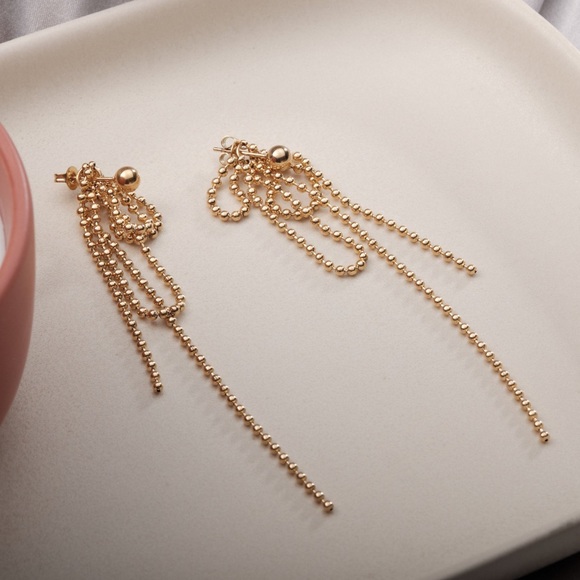 Seed beads earrings - Picture 6 of 6